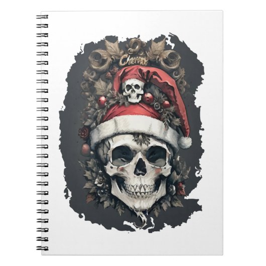 Kersthalloween Notitieboek (Voorkant)