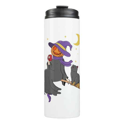 Kersthalloween Thermosbeker (Voorkant)