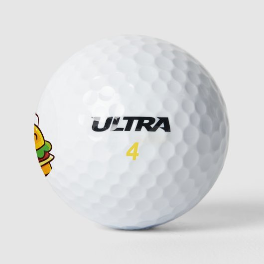 kersthamburger golfballen (Logo)