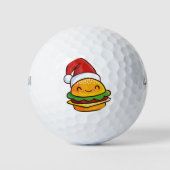 kersthamburger golfballen (Voorkant)