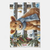 kersthanddoek theedoek (Verticaal)