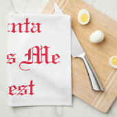 Kersthanddoek Theedoek (Quarter Fold)