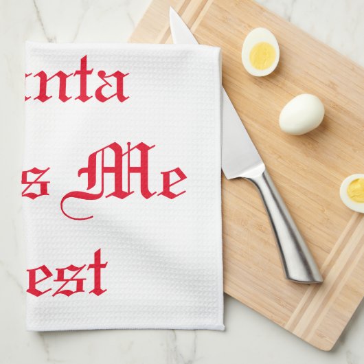 Kersthanddoek Theedoek (Quarter Fold)