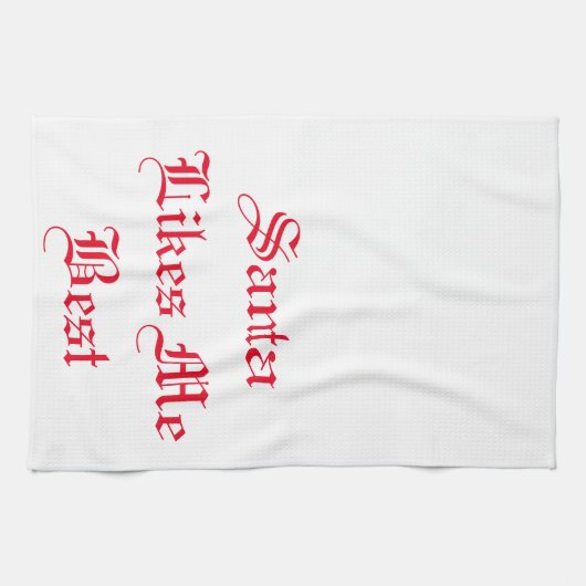 Kersthanddoek Theedoek (Horizontaal)