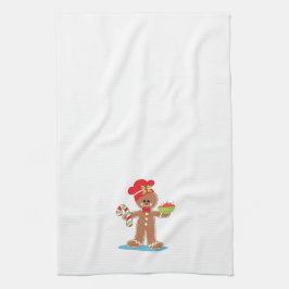 kersthanddoek voor GingerbrooBoy Theedoek