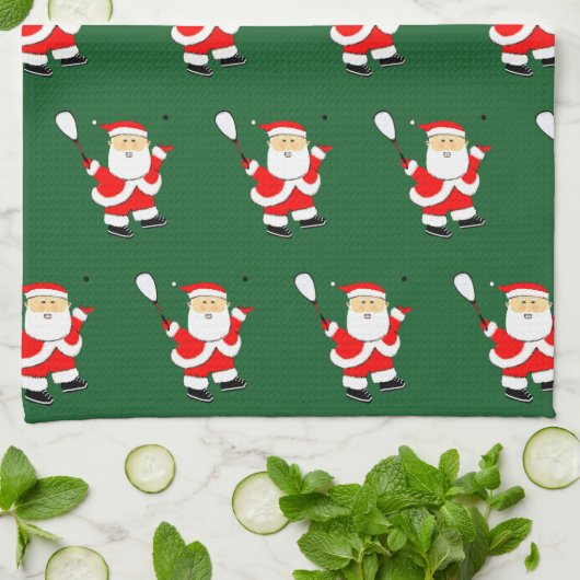 Kersthanddoek voor Squash Theedoek (Gevouwen)