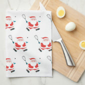 Kersthanddoek voor Squash Theedoek (Quarter Fold)