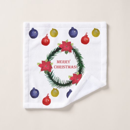 kersthanddoeken bad handdoek (Wasdoekje)