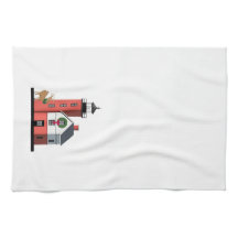 Kersthanddoeken, rondeilanden vuurtoren