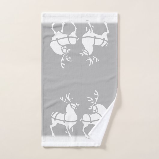 kersthanddoeken, speciaal gepersonaliseerd feestgo bad handdoek (Handdoek)