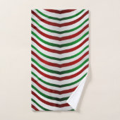 kersthanddoeken, speciaal gepersonaliseerd feestgo bad handdoek (Handdoek)