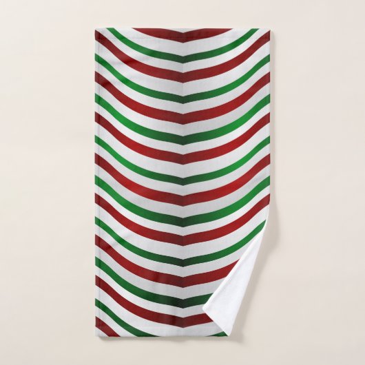 kersthanddoeken, speciaal gepersonaliseerd feestgo bad handdoek (Handdoek)