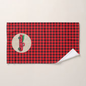 kersthanddoekje met Red Truck Bad Handdoek (Handdoek)