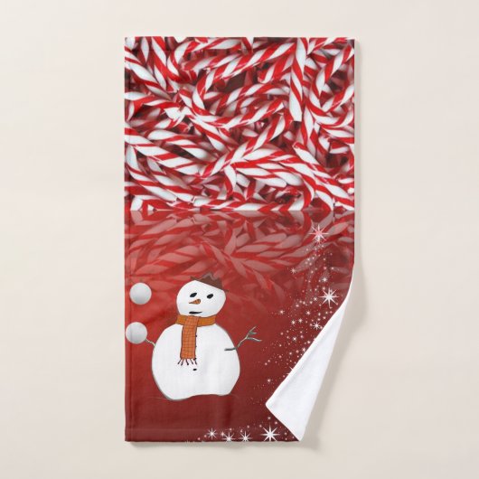 Kersthanddoekjes Bad Handdoek (Handdoek)