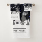 Kersthanddoekset Bad Handdoek (Insitu)