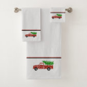  kersthanddoekset voor vrachtwagens bad handdoek (Insitu)