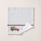 kersthanddoekset voor vrachtwagens bad handdoek (Wasdoekje)
