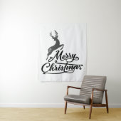 Kersthandgeschriften, snoepautomaten en sneeuwvlok wandkleed (In situ)