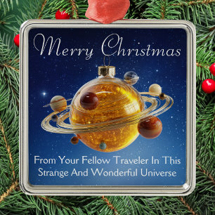 Kersthangend kosmisch ornament