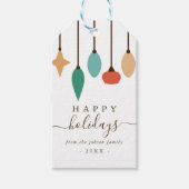 Kersthangers Kerst Cadeaulabel (Voorkant)