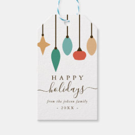 Kersthangers Kerst Cadeaulabel