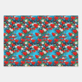 Kersthart Inpakpapier Vel (Voorkant)