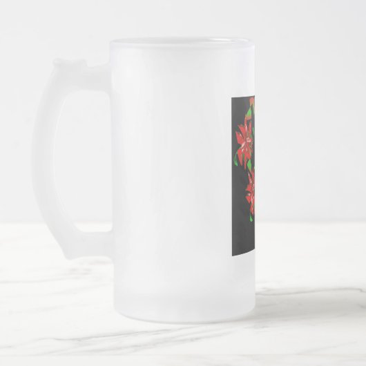 Kersthart Matglas Bierpul (Links)