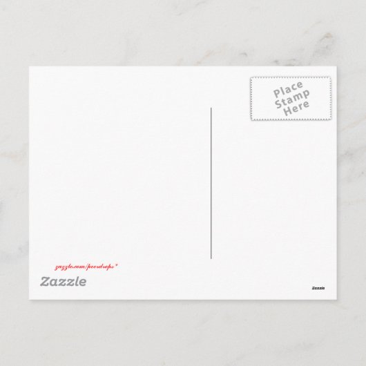 Kersthart Wreath Feestdagenkaart (Achterkant)