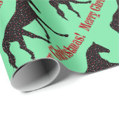 kersthartpaard cadeaupapier (Rol Hoek)