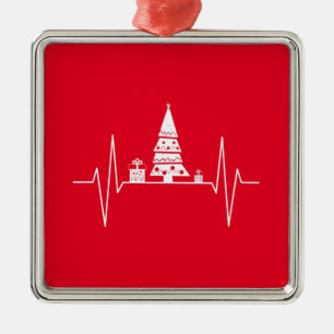 Kersthartslag Metalen Ornament