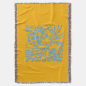 Kerstheerlijk fantastische Floral Deken (Voorkant Verticaal)