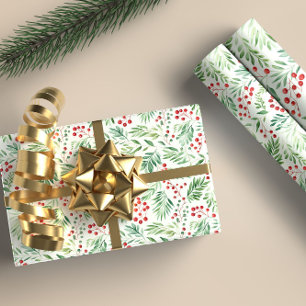 kerstheilig patroon cadeaupapier