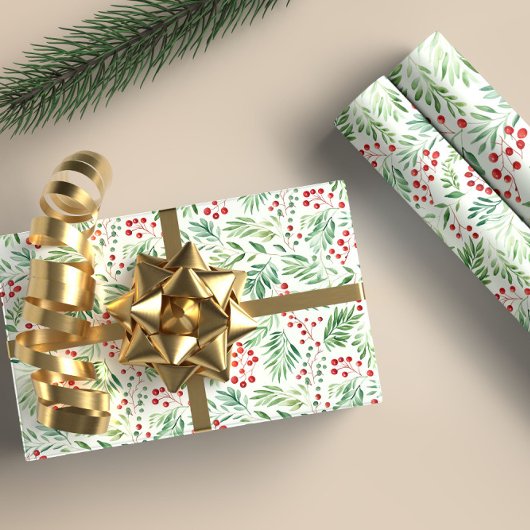 kerstheilig patroon cadeaupapier