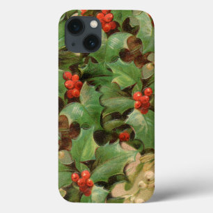 kerstheilige kunst drukt wintergroen af Case-Mate iPhone case