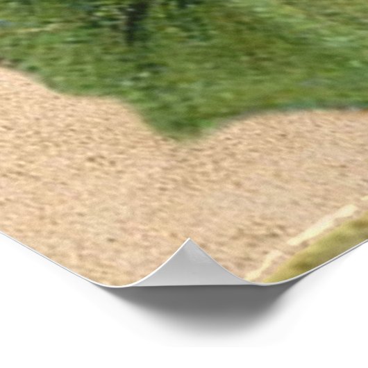 Kerstheilige kunstdrukkunst ontwerpflorale poster (Hoek)