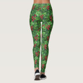 Kerstheilige leggings voor feestdagen (Achterkant)
