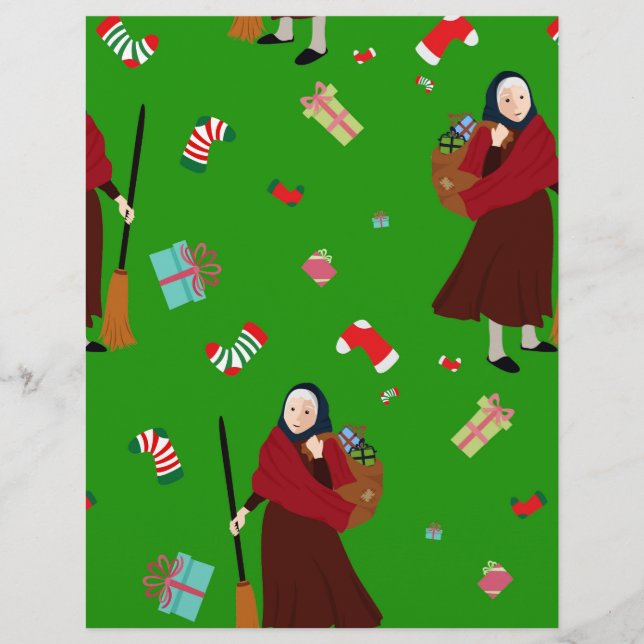 kerstheks Befana (Voorkant)