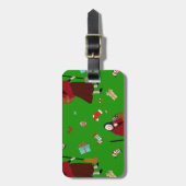 kerstheks Befana Bagagelabel (Voorkant verticaal)