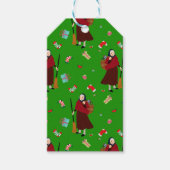 kerstheks Befana Cadeaulabel (Voorkant)