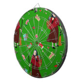 kerstheks Befana Dartbord (Voorkant Rechts)