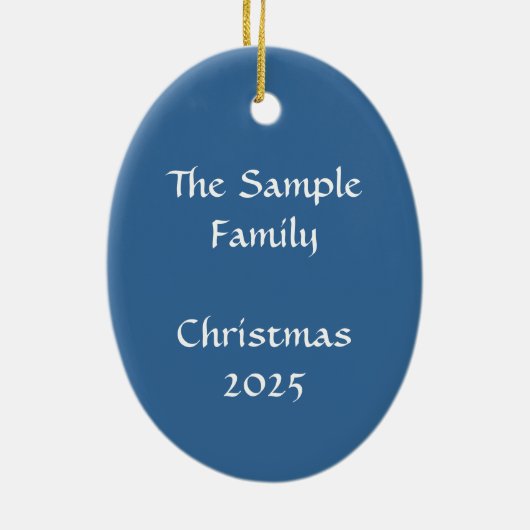 Kersthemelse Angels die Violin spelen Keramisch Ornament (Achterkant)