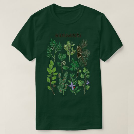 Kerstherbologie T-shirt (Design voorkant)
