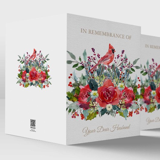 Kerstherdenking Beste echtgenoot Sympathie Feestdagen Kaart