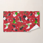 Kerstherder Bad Handdoek (Handdoek)