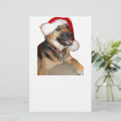 Kerstherder Briefpapier (Staand voorkant)
