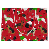 Kerstherder Groot Cadeauzakje (Achterkant)