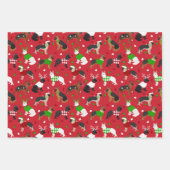 Kerstherder Inpakpapier Vel (Voorkant)