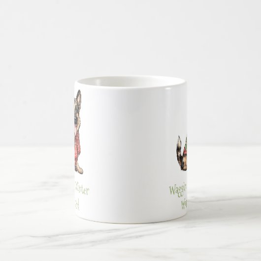 Kerstherder Koffiemok (Center)