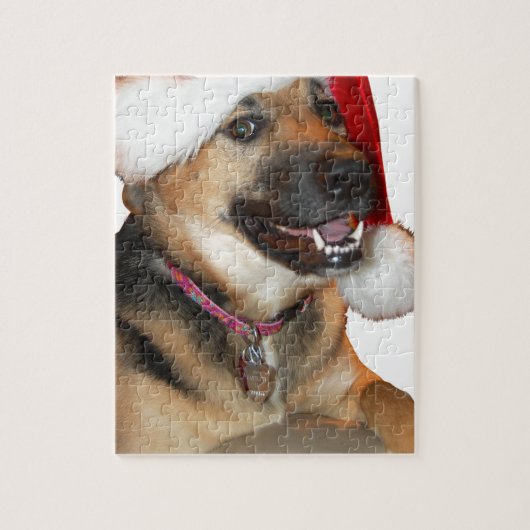 Kerstherder Legpuzzel (Verticaal)