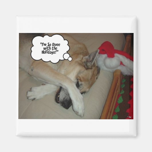 Kerstherder Magneet (Voorkant)